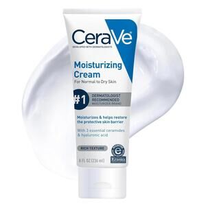 Open Box - CeraVe Moisturizing Cream, Face Body Moisturizer, Normal to Dry Skin